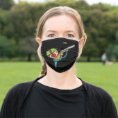 Clay Pigeon Trap Shooting Adult Cloth Face Mask (Outside)