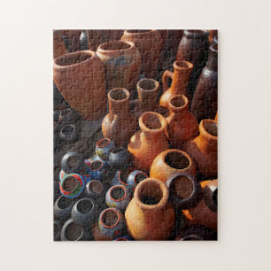 Clay Pots, Hazyview, Mpumalanga, South Africa Jigsaw Puzzle