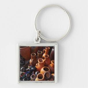 Clay Pots, Hazyview, Mpumalanga, South Africa Keychain