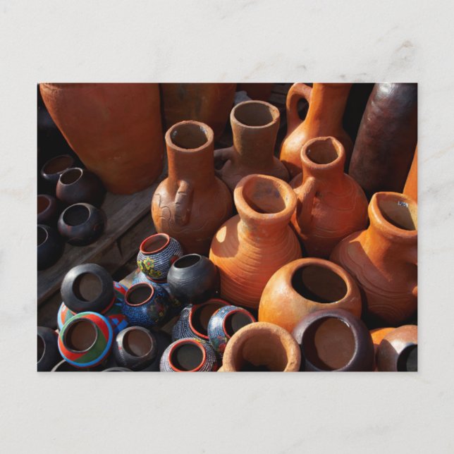 Clay Pots, Hazyview, Mpumalanga, South Africa Postcard (Front)