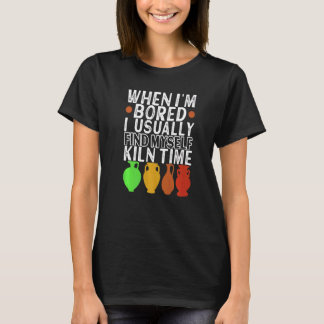 Clay Potter Ceramic Pottery Artwork Pottery T-Shirt