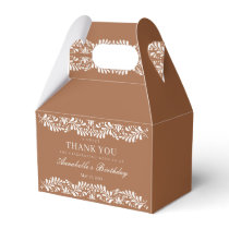 Clay Talavera Tile Spanish Fiesta Birthday Dessert Favor Boxes