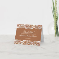 Clay Talavera Tile Spanish Fiesta Thank You Card 