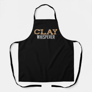 Clay Whisperer Pottery Ceramic Kiln Crafting Apron