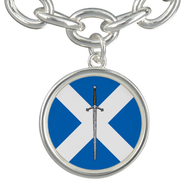 Claymore and Saltire Charm Bracelet (Design)