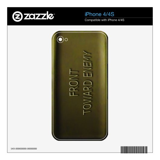 Claymore Mine Iphone skin Mk II (Product)