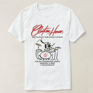 Clayton House Restaurant and Show Lounge, Wheeling T-Shirt