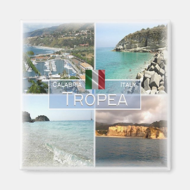 CLB014 TROPEA, Calabria, Italy, Fridge Magnet (Front)