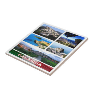 CLB017 CALABRIA Mosaic, Italy, Ceramic Tile