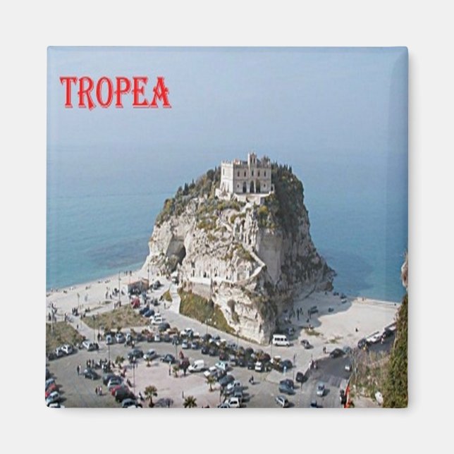CLB020 TROPEA, Calabria, Italy, Fridge Magnet (Front)