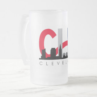 CLE Frosted Beer Mug