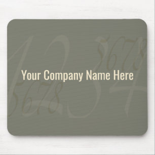 Clean Accounting or Bookkeeping Themed Mousepad