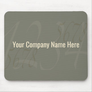 Clean Accounting or Bookkeeping Themed Mousepad