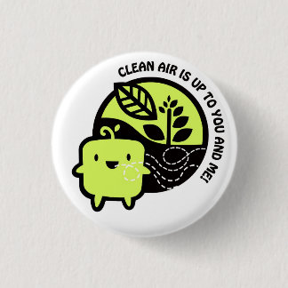 Clean Air logo Button