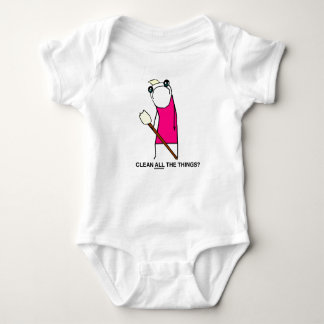 Clean all the Things? T-shirt Baby Bodysuit