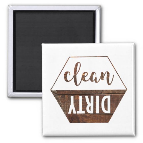 Clean And Dirty Dishwasher Magnet