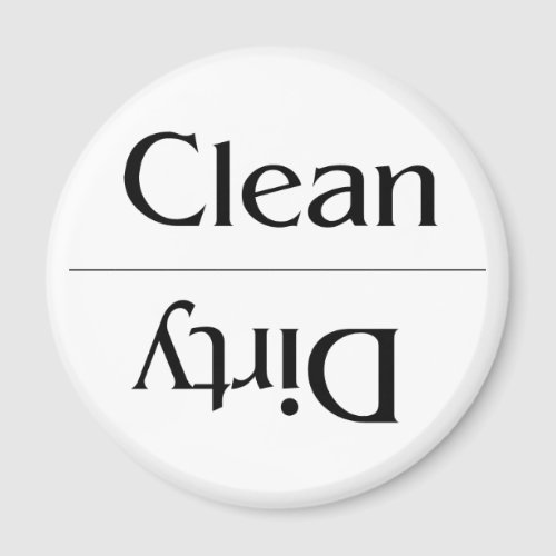 Clean and Dirty__Plain and Simple Magnet