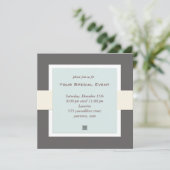 Clean and Simple Business Event Invitation (Standing Front)