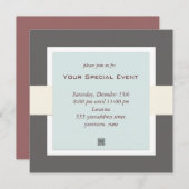 Clean and Simple Business Event Invitation (Front/Back)