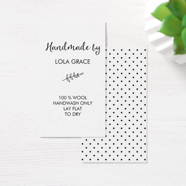 Clean Black & White Handmade by (Desk)