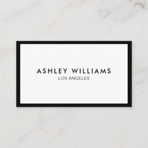 Clean Boutique / Clothing Business Card 