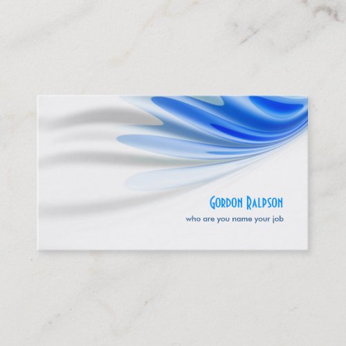clean business card style