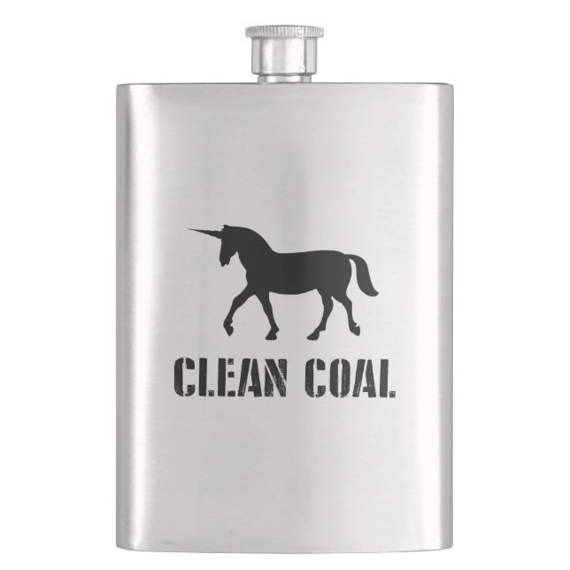 Clean Coal Flask (Front)