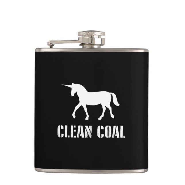 Clean Coal Flask (Front)