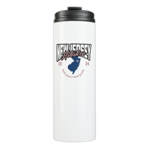 Clean Cool  Stylish Hoboken New Jersey Thermal Tumbler