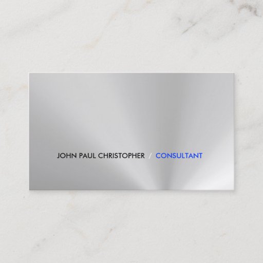 Customizable Clean Corporate Consultant Business Cards