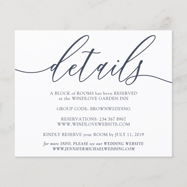 Clean Details Simple Wedding budget Flyer