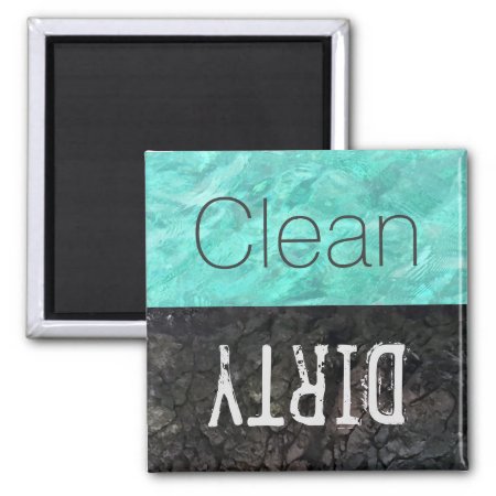 Clean | Dirty Dishes Dishwasher Magnet