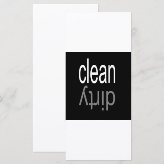 Clean/Dirty Dishwasher (Front/Back)