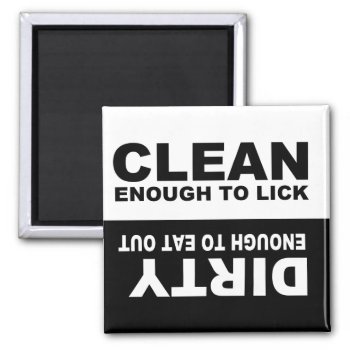 Clean Dirty Dishwasher Magnet by AardvarkApparel at Zazzle