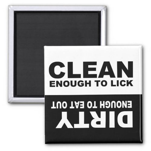 Clean Dirty Dishwasher magnet