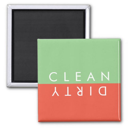 Clean Dirty Dishwasher Magnet