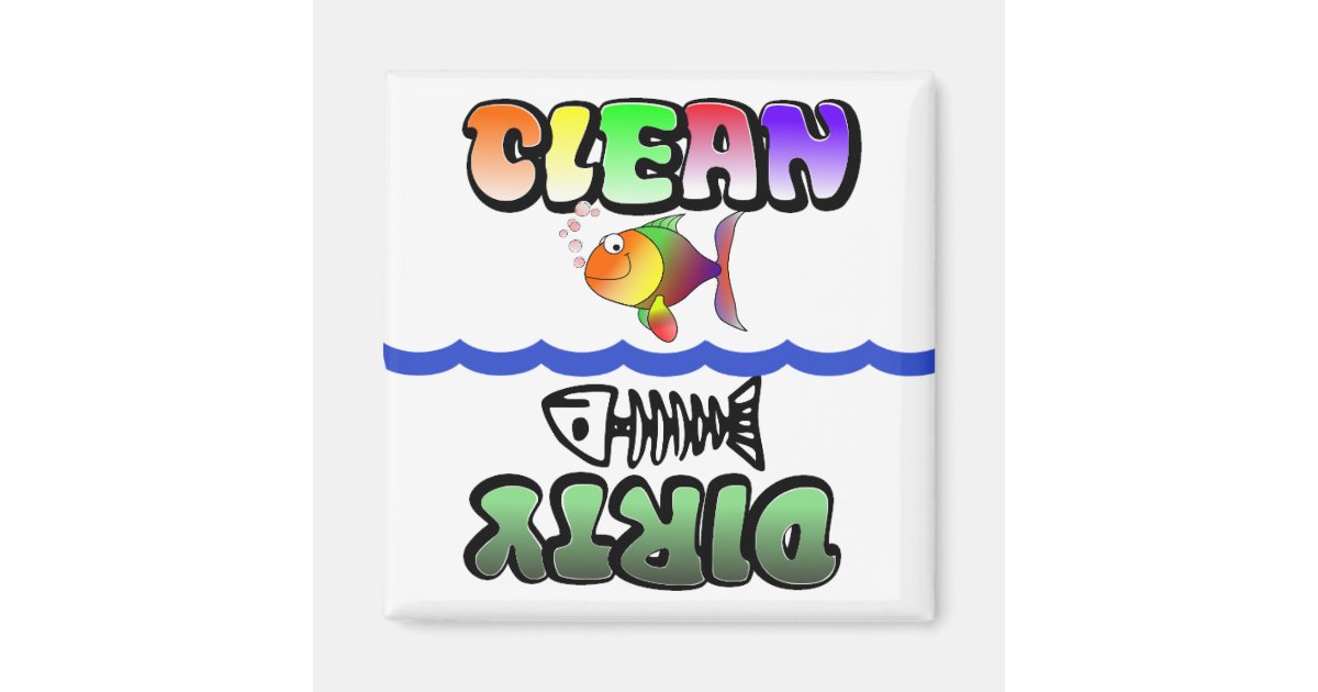 Clean Dirty Dishwasher Zazzle