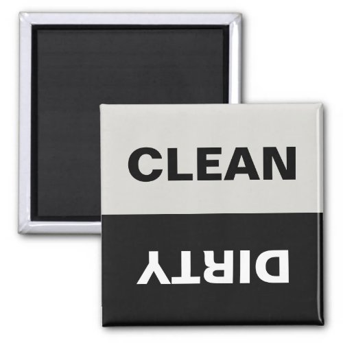 CleanDirty Dishwasher Magnet