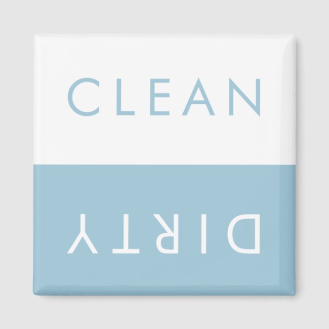 Clean Dirty Dishwasher Magnet in Custom Colors