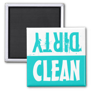 Clean dirty dishwasher magnets    Turquoise