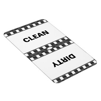 Clean Dirty Refrigerator Magnet | Zazzle
