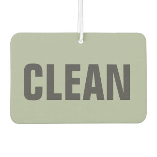 Clean / Dirty  Updated 2 Car Air Freshener