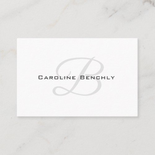 Clean  Elegant Legal Services Design Business Card