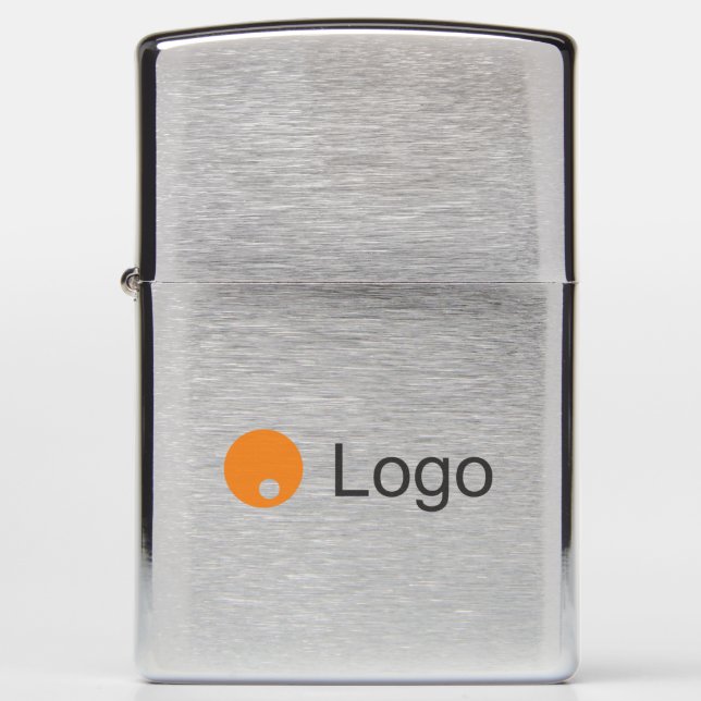 Clean, Familiar Layout template Zippo Lighter (Front)