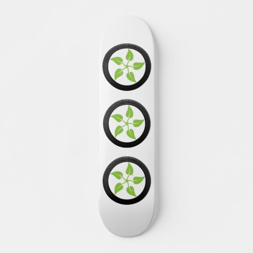 Clean Green Power Skateboard