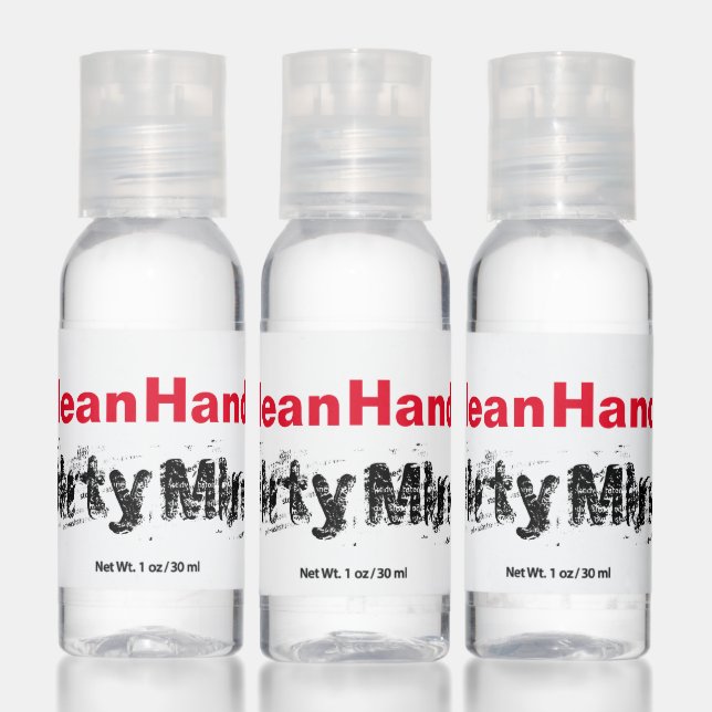 Clean Hands, Dirty Mind Hand Sanitizer (Set)