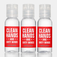 Clean hands dirty minds bachelorette funny red