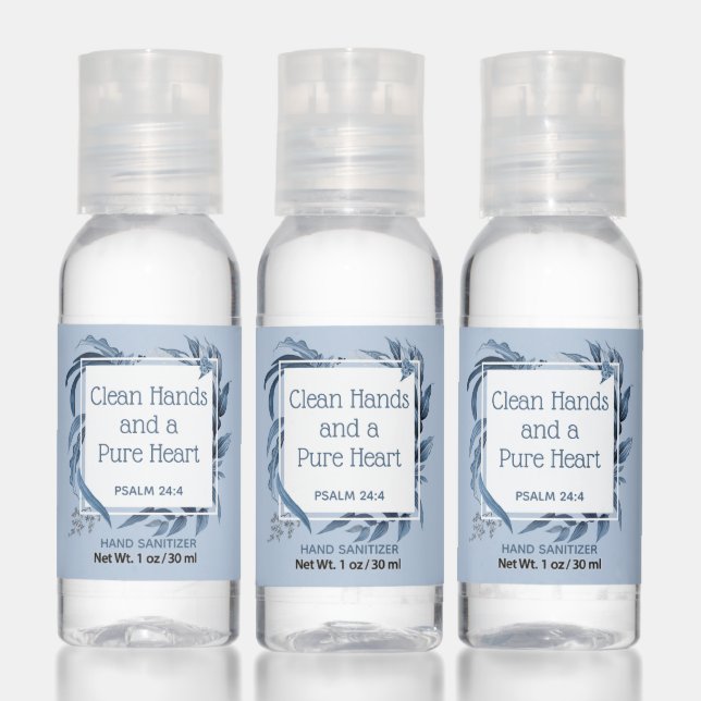 Clean Hands Pure Heart Psalms Hand Sanitizer (Set)