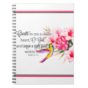 Clean heart notebook