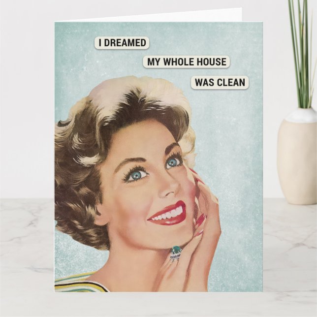 Clean House Dream Card (Front)